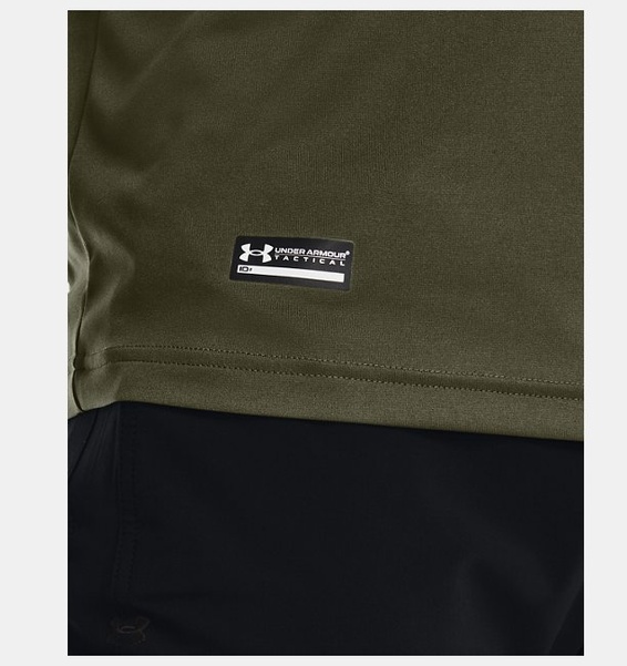 Yeşil Erkek Tactical UA Tech™ Uzun Kollu  T-Shirt