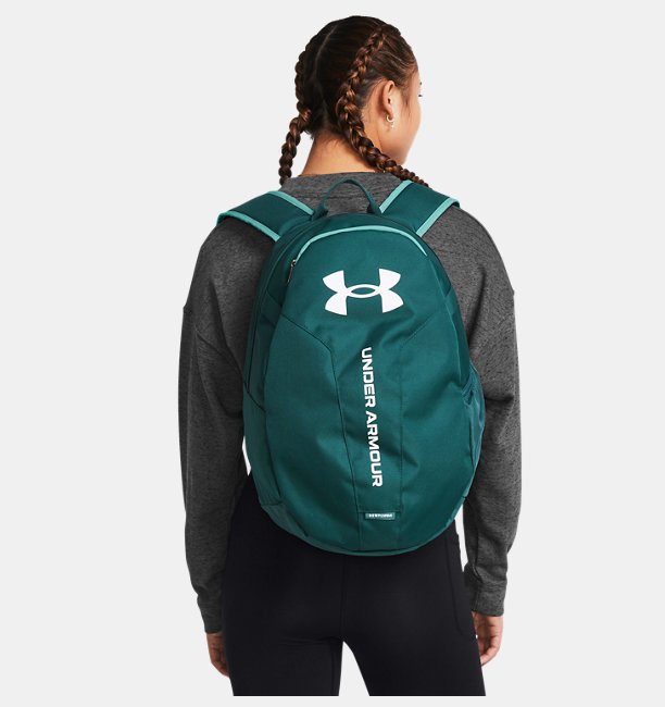 Unisex UA Hustle Lite Sırt Çantası Petrol Yeşili