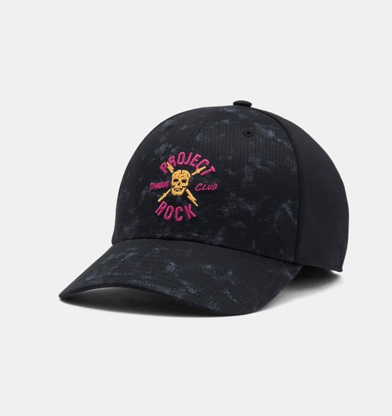 Antrasit Erkek UA Project Rock Trucker Şapka