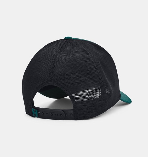 Petrol Yeşili Erkek UA Project Rock Trucker Şapka