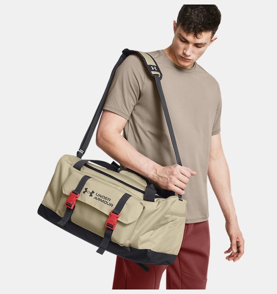 Bej Unisex UA Gametime Small Silindir Çanta