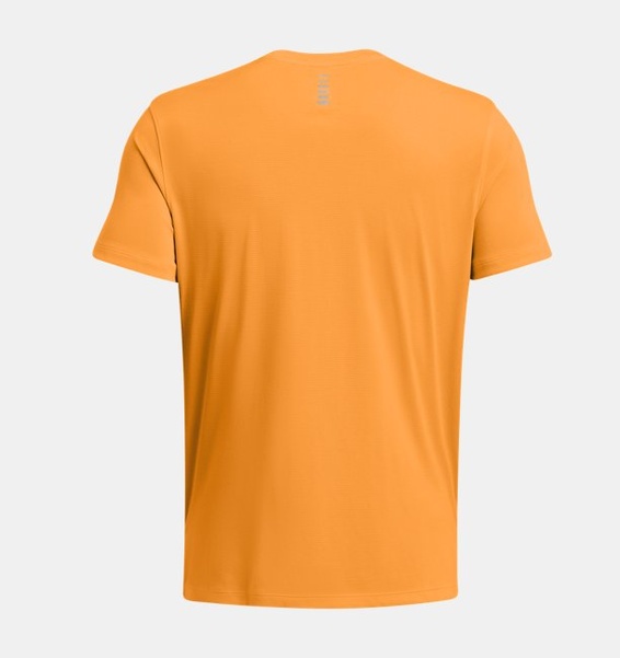 Turuncu Erkek UA Launch Kısa Kollu T-shirt
