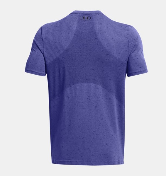 Mor Erkek UA Vanish Dikişsiz Kısa Kollu T-shirt