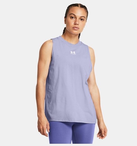 Lila Kadın UA Rival Muscle Atlet