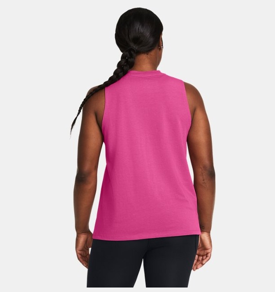 Pembe Kadın UA Rival Muscle Atlet