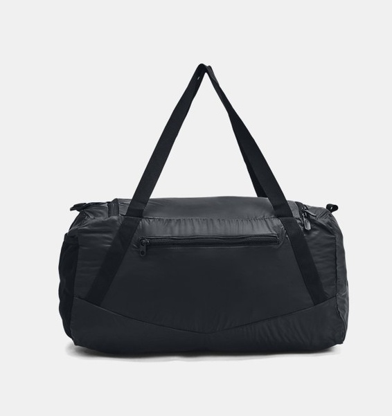 Siyah Unisex UA Hustle 5.0 Packable XS Silindir Çanta