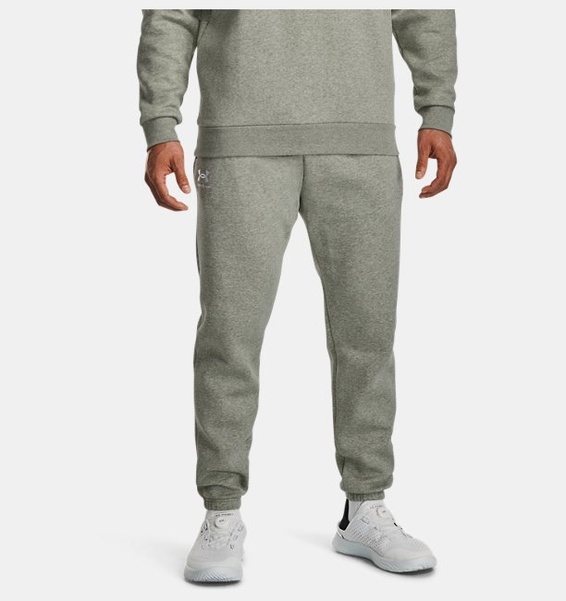 Yeşil Erkek UA Icon Fleece Eşofman Altı