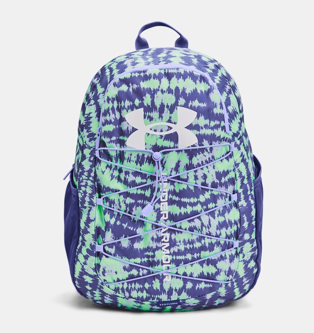 Unisex UA Hustle Sport Sırt Çantası Neon Yeşil