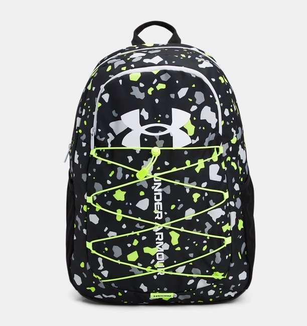 Unisex UA Hustle Sport Sırt Çantası Neon Sarı