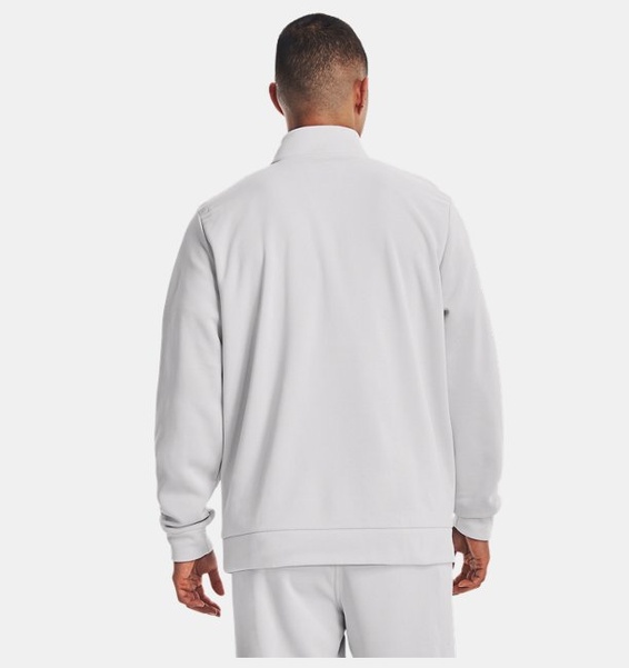 Gri Erkek UA Armour Fleece 1/4 Fermuarlı Sweatshirt