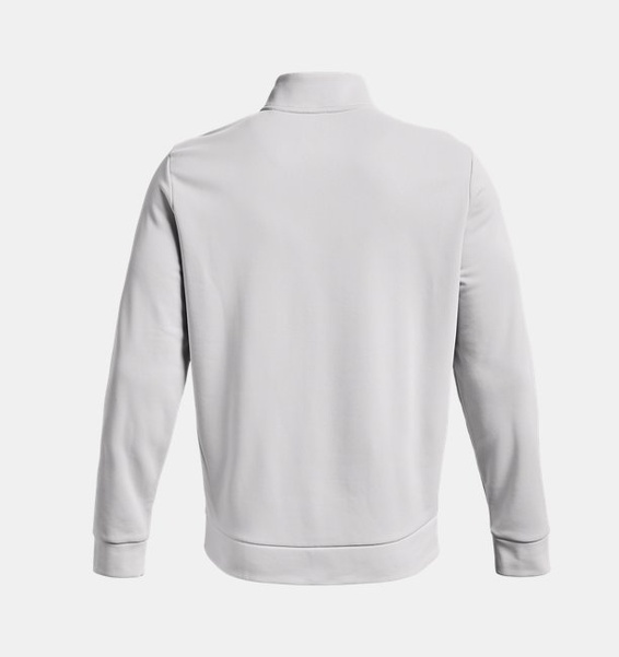 Gri Erkek UA Armour Fleece 1/4 Fermuarlı Sweatshirt