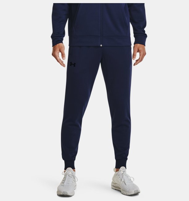 Erkek UA Armour Fleece Eşofman Altı Lacivert
