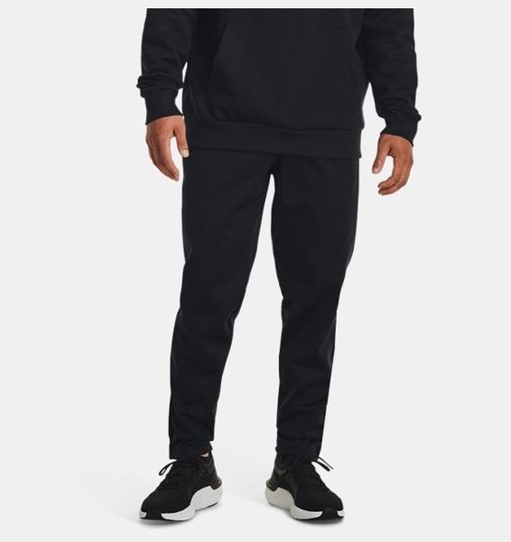 Siyah Erkek UA Unstoppable Bonded Tapered Eşofman Altı