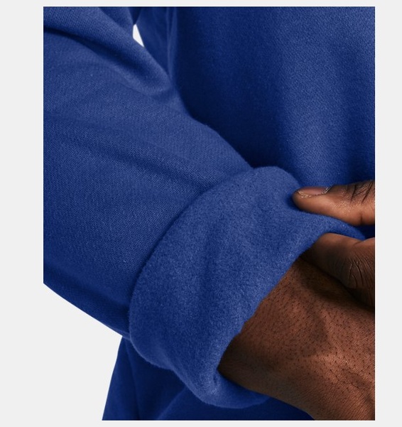Mavi Erkek UA Rival Fleece Bisiklet Yaka Sweatshirt