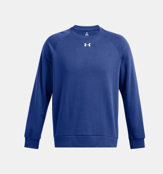 Mavi Erkek UA Rival Fleece Bisiklet Yaka Sweatshirt