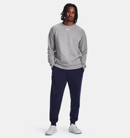 Erkek UA Rival Fleece Bisiklet Yaka Sweatshirt