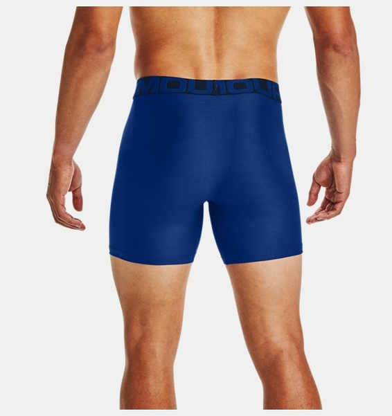 Mavi Erkek UA Tech™ 6" Boxerjock® – 2'li Paket