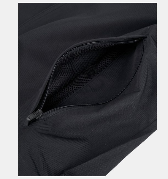 Siyah Erkek UA Rival Woven Rüzgarlık