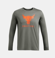 Erkek UA Project Rock Brahma Bull Uzun Kollu T-shirt
