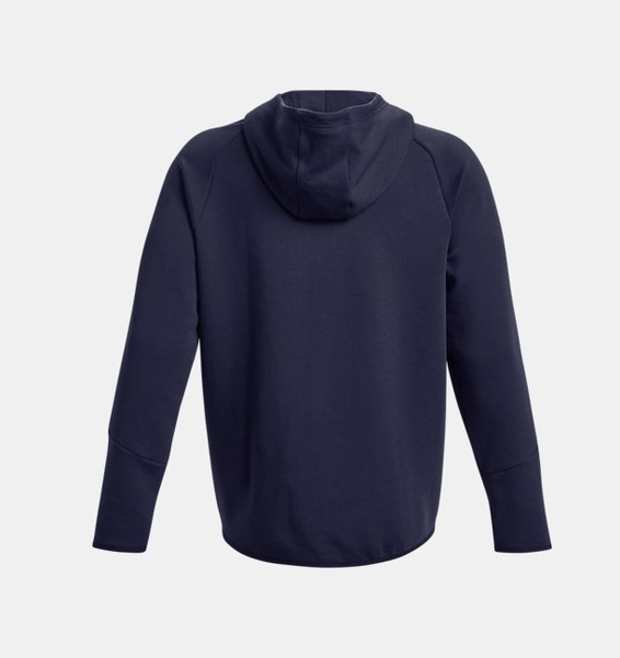 Lacivert Erkek UA Unstoppable Fleece Tam Boy Fermuarlı