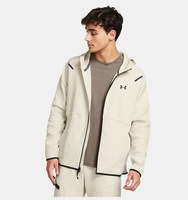 Erkek UA Unstoppable Fleece Tam Boy Fermuarlı
