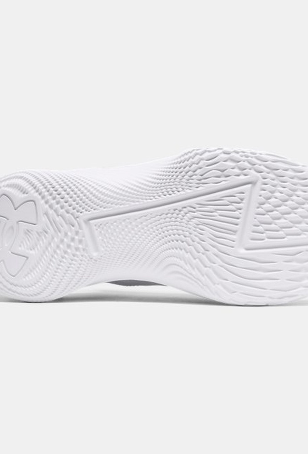 Erkek UA Curry 1 Low Flotro Lux Basketbol Ayakkabısı Gri