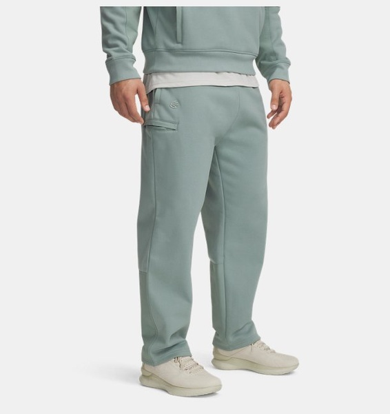Yeşil Erkek UA Curry DNA Fleece Pantolon