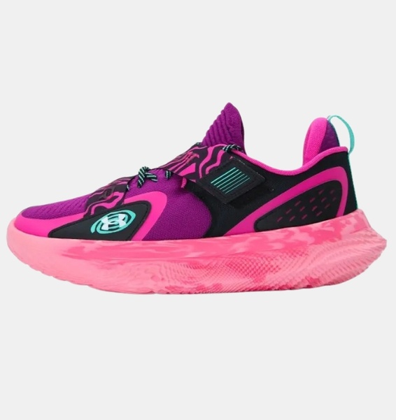 Mor Erkek UA Flow Futr X 4 MM Basketbol Ayakkabısı