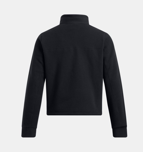 Siyah Kadın UA Expanse Fleece Yarım Fermuarlı Sweatshirt