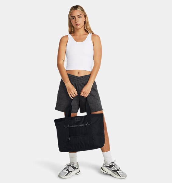 Siyah Kadın UA Studio Tote Çanta