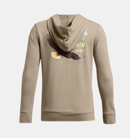 Erkek Çocuk Project Rock Tam Boy Fermuarlı Kapüşonlu Üst