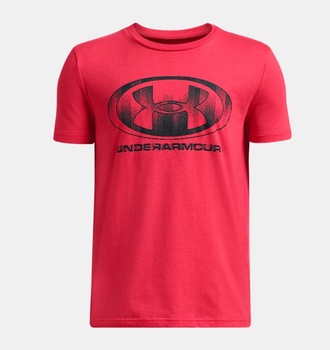 Çocuk UA Glitch Lockertag Kısa Kollu T-shirt