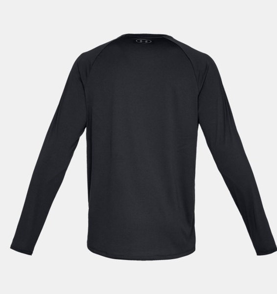 Siyah Erkek UA Tech™ Uzun Kollu T-shirt