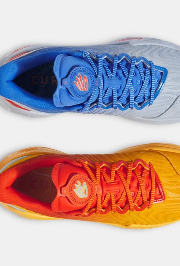 Erkek UA Curry 12 WHAT THE BAY Basketbol Ayakkabısı Mavi