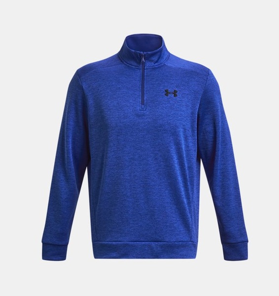 Mavi Erkek Armour Fleece® Twist ¼ Fermuarlı