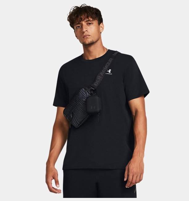 Unisex UA Contain Micro Çanta Siyah