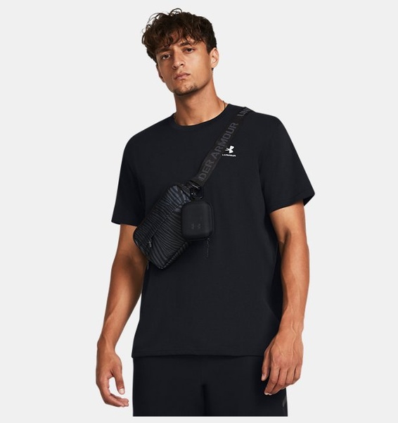 Siyah Unisex UA Contain Micro Çanta