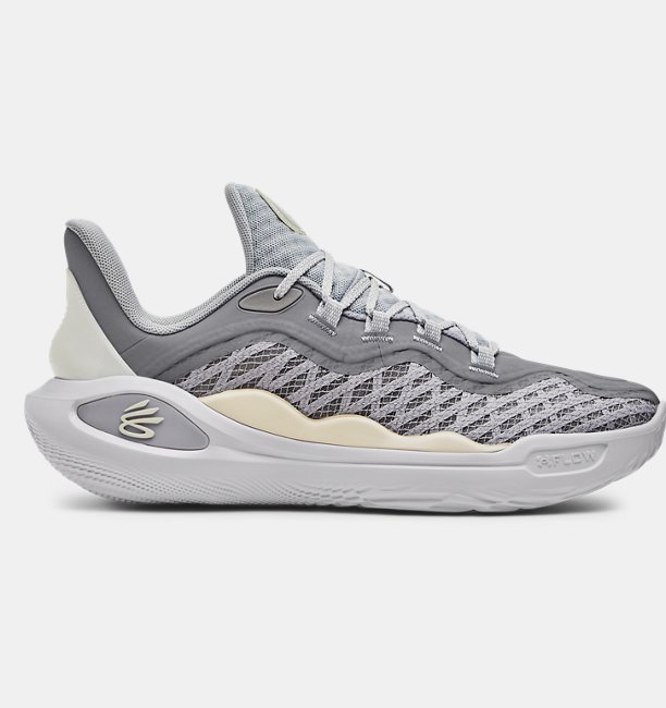 Erkek Curry 11 'Young Wolf' Basketbol Ayakkabısı Gri