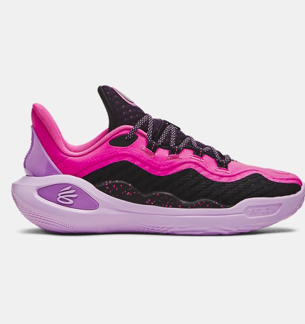 Erkek Curry 11 Girl Dad Basketbol Ayakkabısı Pembe