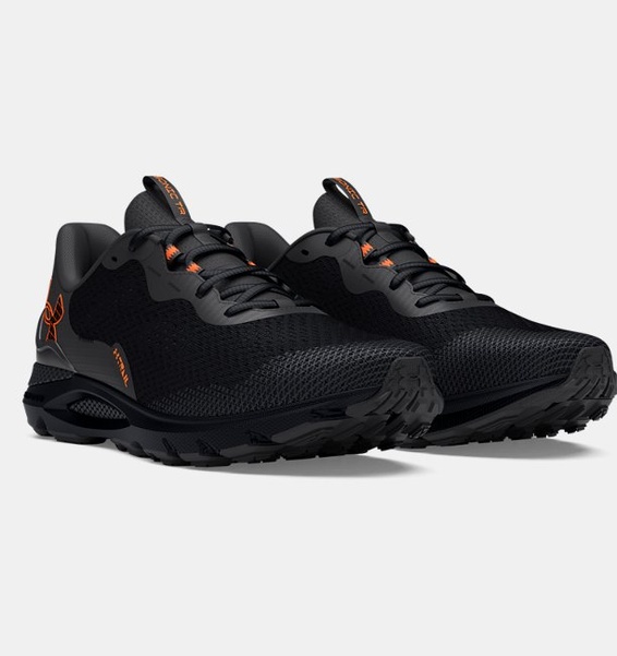 Siyah Unisex UA U Sonic Trail Koşu Ayakkabısı