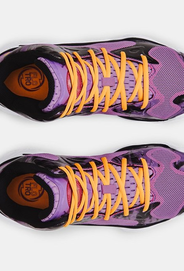 Unisex Curry Spawn FloTro Basketbol Ayakkabısı Mor 196885668302
