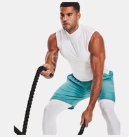 Erkek UA HeatGear Armour Compression Mock Atlet