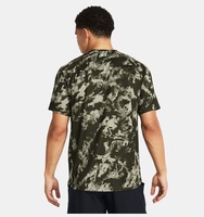 Erkek UA Tech ABC Camo Kısa Kollu T-shirt