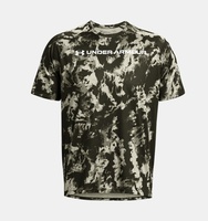 Erkek UA Tech ABC Camo Kısa Kollu T-shirt