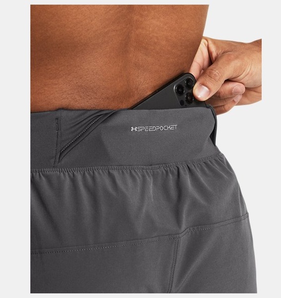 Gri Erkek UA Outrun the Storm Pantolon