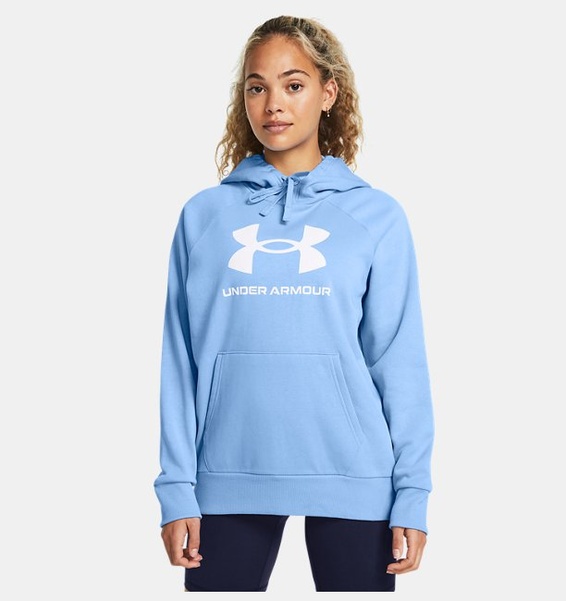 Mavi Kadın UA Rival Fleece Big Logo HD Sweatshirt