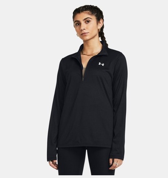 Kadın UA Tech 1/2 Fermuarlı- Solid Uzun Kollu T-shirt