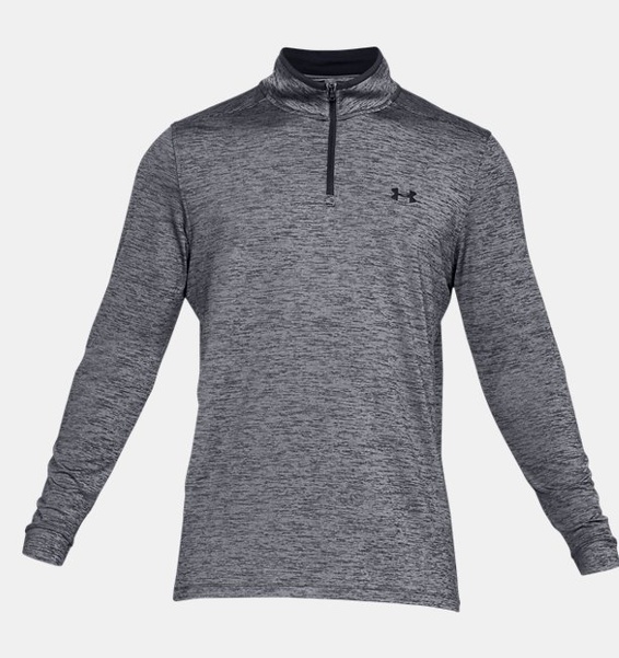 Siyah Erkek UA Playoff 2.0 ¼ Fermuarlı Sweatshirt