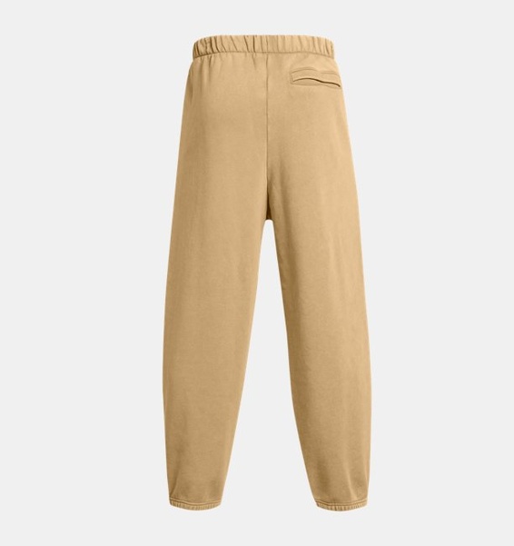 Kahverengi Erkek UA Icon Heavyweight Fleece Wash Oversized Pantolon