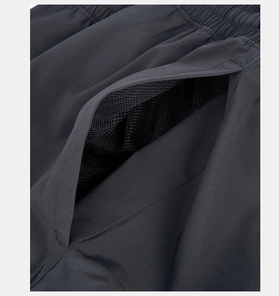 Siyah Erkek UA Vibe Dokuma Cargo Pantolon
